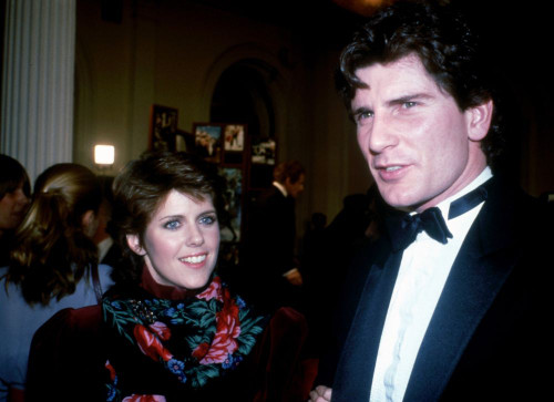 Pam Dawber and Phil Coccioletti, circa 1980s. Photo: Oscar Abolafia (PAMDAWBER) Poster
