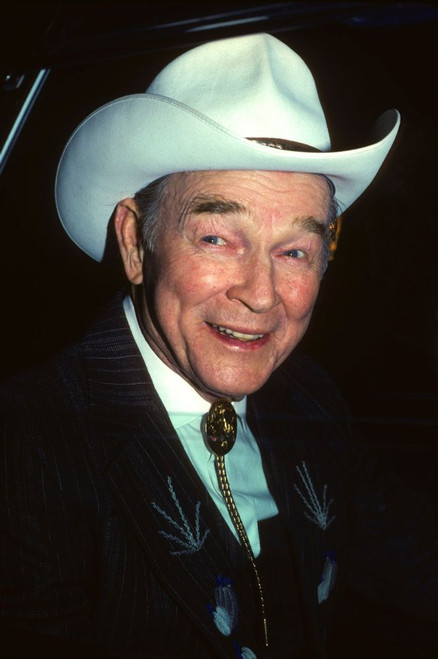 Roy Rogers attending a Hollywood event, Feb 5, 1992. ph: Ron Wolfson / (Roy Rogers 2) Poster