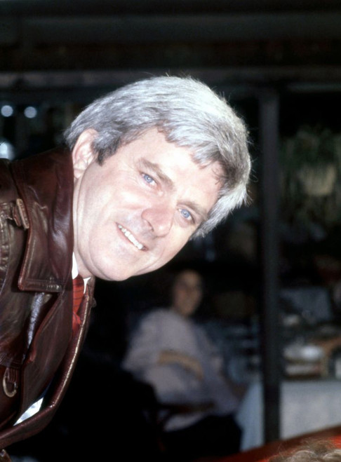 Phil Donahue, circa 1980s. Photo: Oscar Abolafia (PHILDONAHUE1) Poster