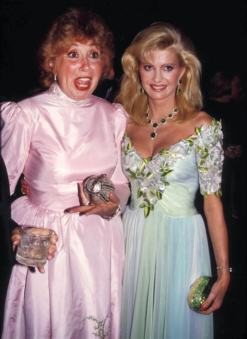 Beverly Sills, Ivana Trump 1989. Photo by Adam Scull (Beverly Sills Ivana Trump11743) Poster Beverly Sills, Ivana Trump 1989. Photo by Adam Scull (Beverly Sills Ivana Trump11743) Poster