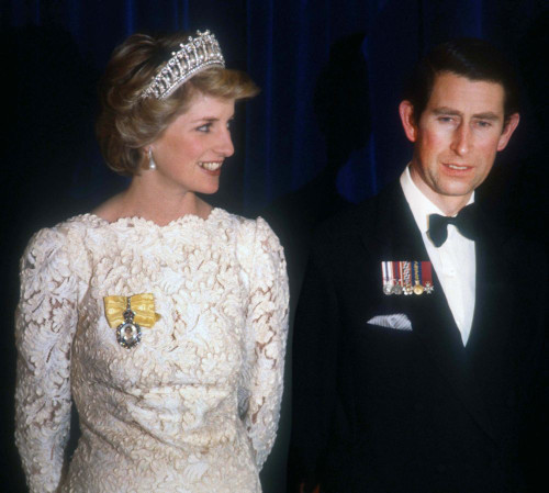 Princess Diana, Prince Charles, 1986. Photo By John Barrett (Princess Diana Prince Charles07408) Poster
