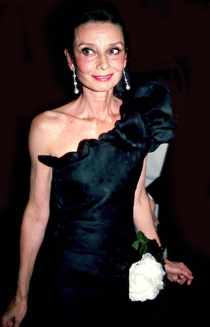 Audrey Hepburn 1980s. Photo by Adam Scull (Audrey Hepburn11452) Poster