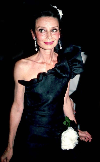 Audrey Hepburn 1980s. Photo by Adam Scull (Audrey Hepburn03894) Poster