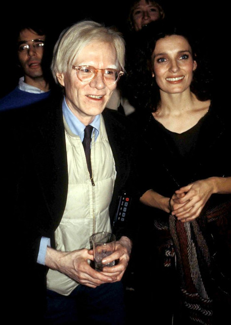 Andy Warhol, Margaret Trudeau. 1978. Photo by Adam Scull (Andy Warhol03784) Poster