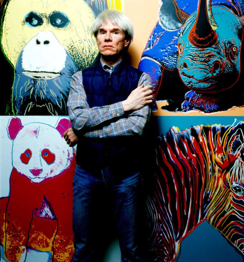 Andy Warhol, Photo by Adam Scull (Andy Warhol03783) Poster