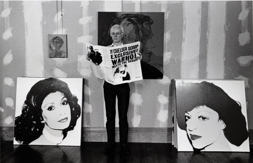 Andy Warhol, Photo by Adam Scull (Andy Warhol03769) Poster