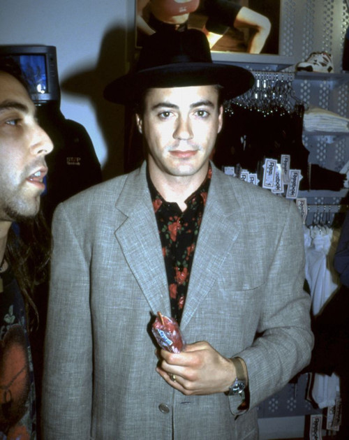 Robert Downey Jr. at the Rreebok 1990 Democratic National Convention