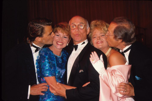 Love Boat Reunion, Ted McGinley, Lauren Tewes, Gavin MacLeod, Jill Whelan, Bernie Kopell, 1992. Photo by Adam Scull (Love Boat Reunion03777) Poster