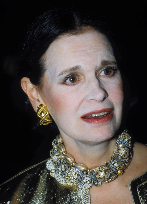 Gloria Vanderbilt 1980s. Photo by Adam Scull (Gloria Vanderbilt07475) Poster