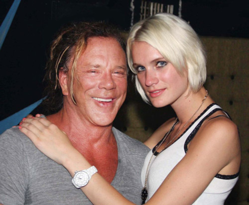 Mickey Rourke and Keira Smith, 6-13-2008. Photo by JR Davis (Mickey Rourke4217) Poster