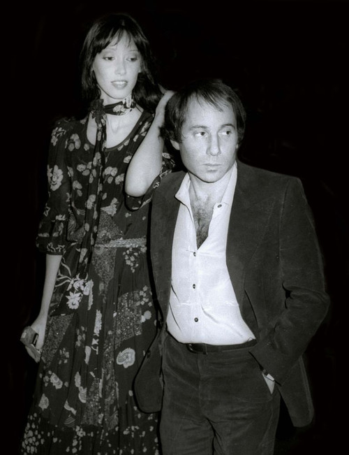 Shelley Duvall, Paul Simon 1980s. Photo By John Barrett (Shelley Duvall Paul Simon10917) Poster
