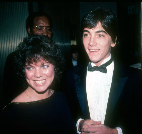 Scott Baio, Erin Moran 1982. Photo by Adam Scull (Scott Baio Erin Moran1407) Poster