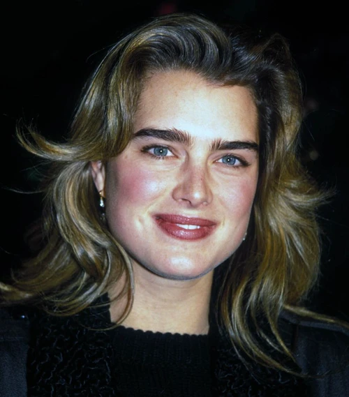 Brooke Shields 1980s. Photo by Adam Scull (Brooke Shields07505) Poster