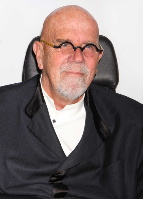 Artist Chuck Close 2009. Photo By John Barrett (Chuck Close11592) Poster