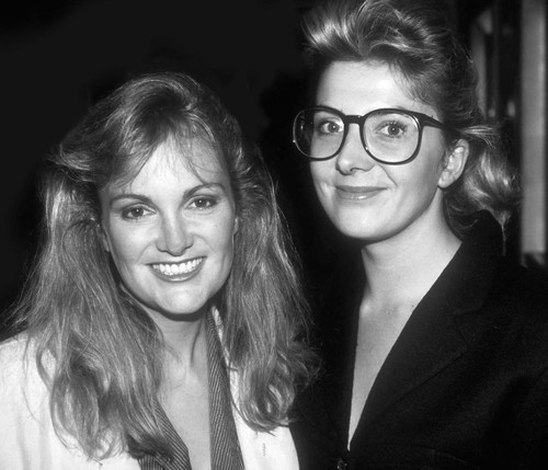 1985 - Patty Hearst, Natasha Richardson, Photo by Adam Scull (Patty Hearst Natasha Richardson4817) Poster