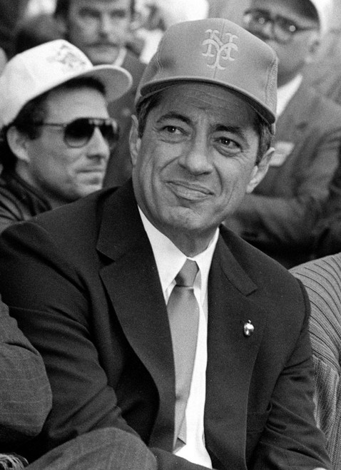 Gov Mario Cuomo, 1986. Photo by John Barrett (Gov Mario Cuomo) Poster