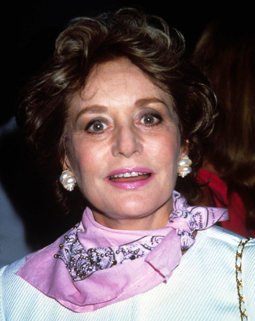 Barbara Walters 1991. Photo by Adam Scull (Barbara Walters11455) Poster
