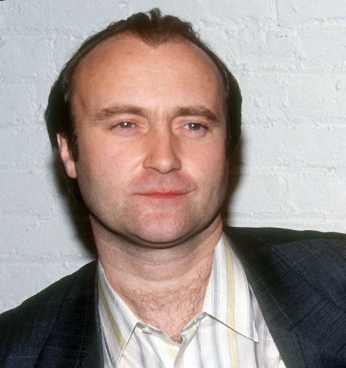 Phil Collins 1991. Photo by John Barrett (Phil Collins07452) Poster