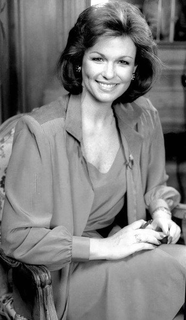 Phyllis George 1986. Photo by Adam Scull (Phyllis George1845) Poster