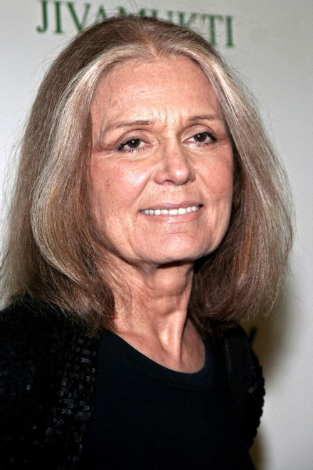 Gloria Steinem 4/7/07, Photo by Steve Mack (Gloria Steinem3368) Poster