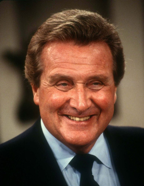 1989 FILE PHOTO. Patrick Macnee. Photo by Adam Scull (Patrick Macnee1337) Poster