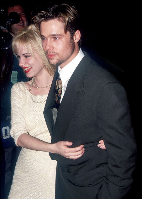 Juliette Lewis, Brad Pitt 1991, Photo By Adam Scull (Juliette Lewis Brad Pitt03952) Poster