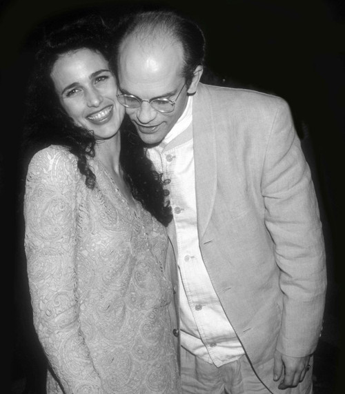 Andie McDowell, John Malkovich in 1991. Photo by Adam Scull (Andi McDowell John Malkovich2390) Poster