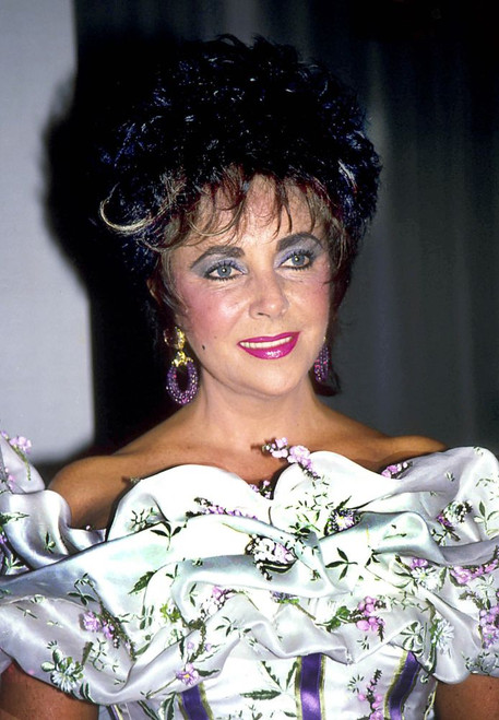 Elizabeth Taylor 1980s. Photo by Adam Scull (Elizabeth Taylor10928) Poster