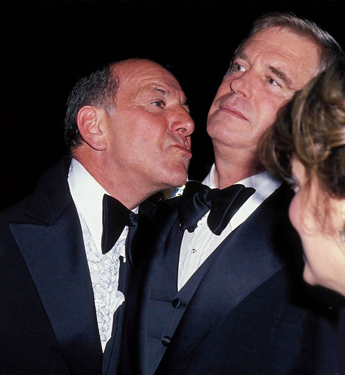 Jack Klugman, George Peppard, 1978. Photo by Adam Scull (Jack Klugman George Peppard11854 ) Poster