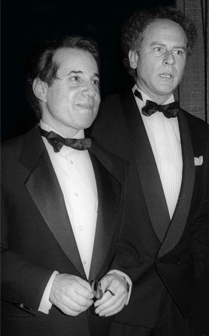 Paul Simon, Art Garfunkel, 1985. Photo By John Barrett (Paul Simon and Art Garfunkel5294) Poster