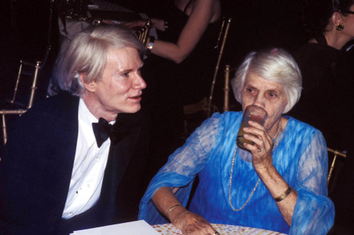 Andy Warhol, Lillian Carter, 1978. Photo by Adam Scull (Andy Warhol Lillian Carter04002) Poster