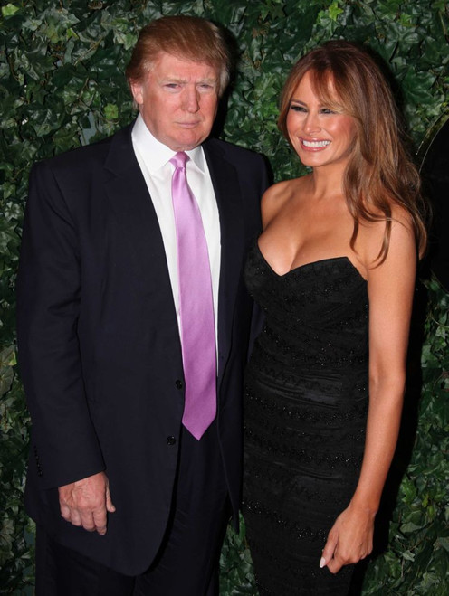 Donald Trump and Melania Trump, 2011. Photo by Michael Ferguson (Donald and Melania Trump10768) Poster