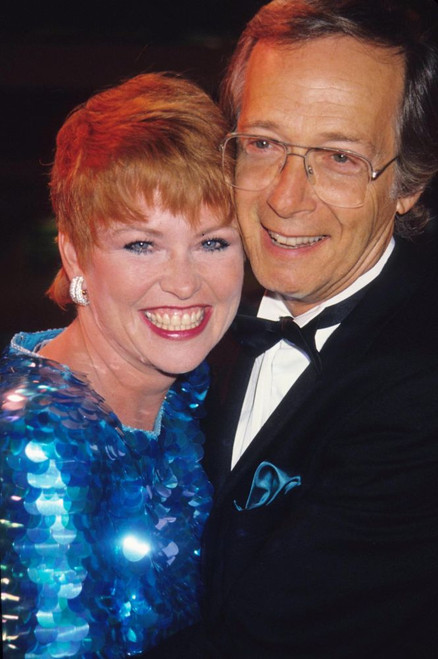 Bernie Kopell, Lauren Tewes 1991. Photo by Adam Scull (Bernie Kopell Lauren Tewes03841) Poster