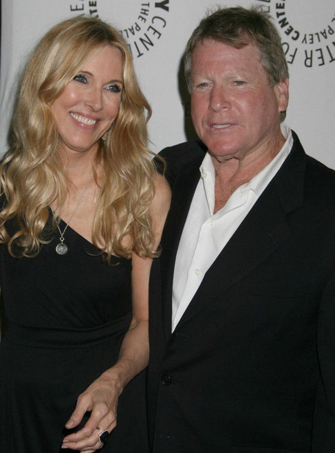 Alana Stewart, Ryan O'Neal 5-13-2009. Photo by Nick Sherwood (Stewart O Neal6568) Poster