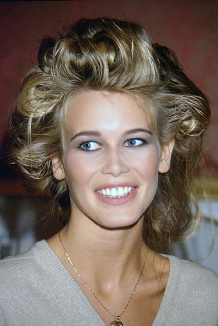 Claudia Schiffer 1990. Photo by Adam Scull (Claudia Schiffer11803) Poster