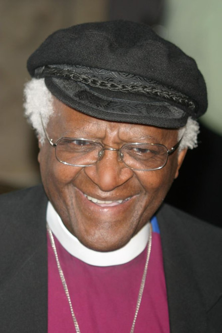 Desmond Tutu 2004, Photo By John Barrett (Desmond Tutu3351) Poster