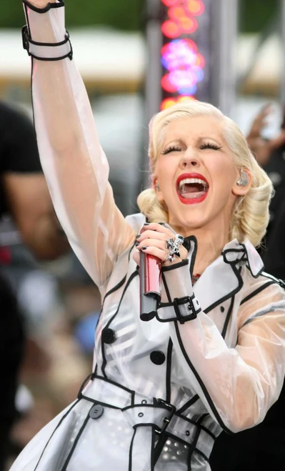 Christina Aguilera, 2010, Photo By John Barrett (Christina Aguilera3389) Poster