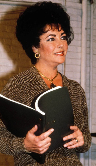 Elizabeth Taylor 1981. Photo By Adam Scull (Elizabeth Taylor03942) Poster