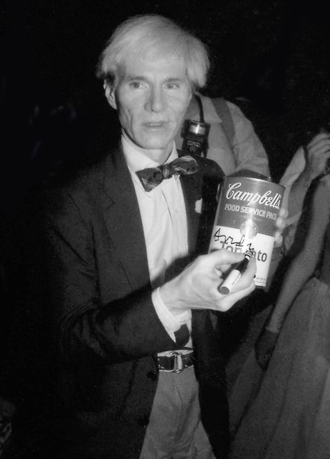 Andy Warhol 1980. Photo By Adam Scull (Andy Warhol03959) Poster