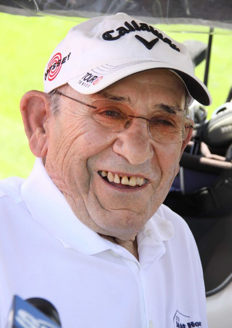 Yogi Berra, 2011, Photo By John Barrett (Yogi Berra4974) Poster