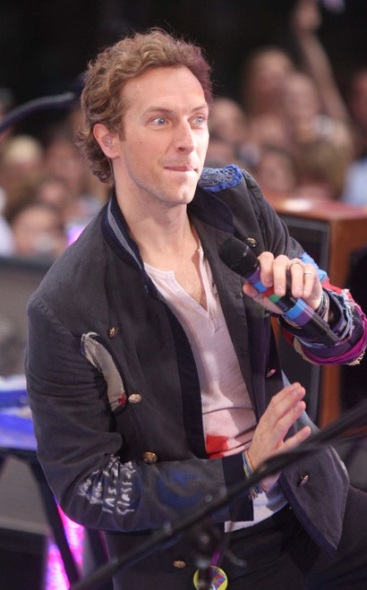 New York City 06-27-08, Chris Martin and Coldplay on NBC today show, Photo By John Barrett (Chris Martin4561) Poster