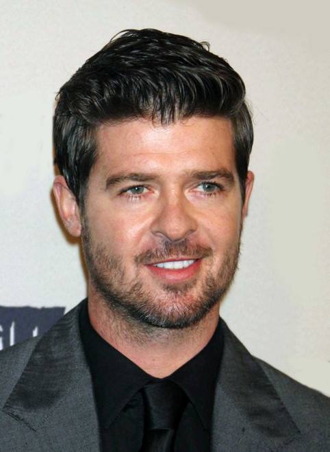 Robin Thicke 10-15-09, Photo By John Barrett (Robin Thicke7399) Poster