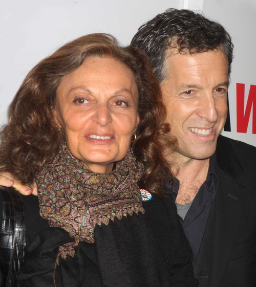Diane Von Furstenberg & Kenneth Cole 11-12-08, Photo By John Barrett (Von Furstenberg Cole5045) Poster