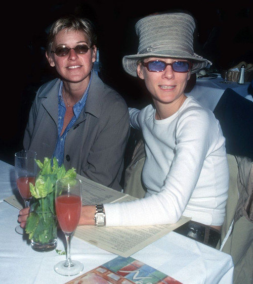 Ellen DeGeneres, Anne Hesche, 1997, Photo By Michael Ferguson (Ellen DeGeneres Anne Hesche1282) Poster