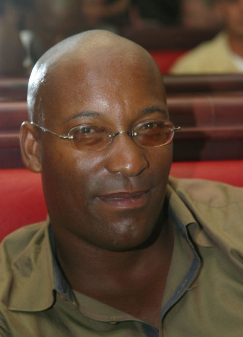 Miami Beach, FL 10-18-2002. John Singleton. Photo by Adam Scull (John_Singleton4339) Poster