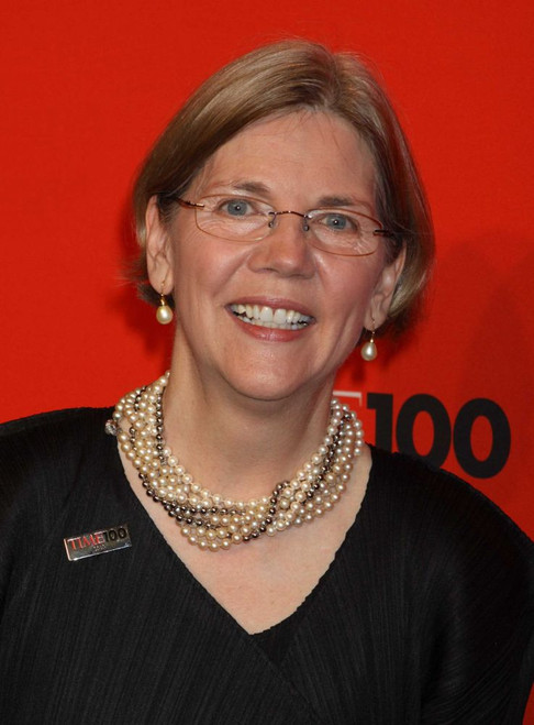Elizabeth Warren, May 4, 2010 Photo by John Barrett (Elizabeth Warren0376) Poster