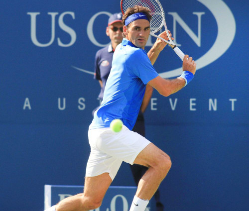 Roger Federer, 2013, Photo By John Barrett (Roger Federer1537) Poster