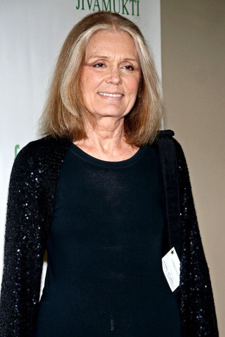Gloria Steinem 4/7/07, Photo by Steve Mack (Gloria Steinem3369) Poster