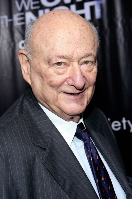 Ed Koch 10/9/07, Photo by Steve Mack (Ed Koch3391) Poster