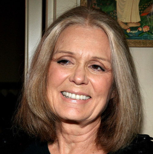 Gloria Steinem 4/7/07, Photo by Steve Mack (Gloria Steinem3371) Poster